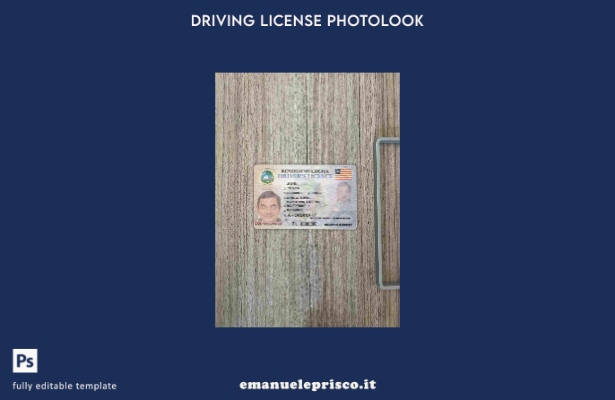 modello FRONTALE photolook Liberia DL stile verificato